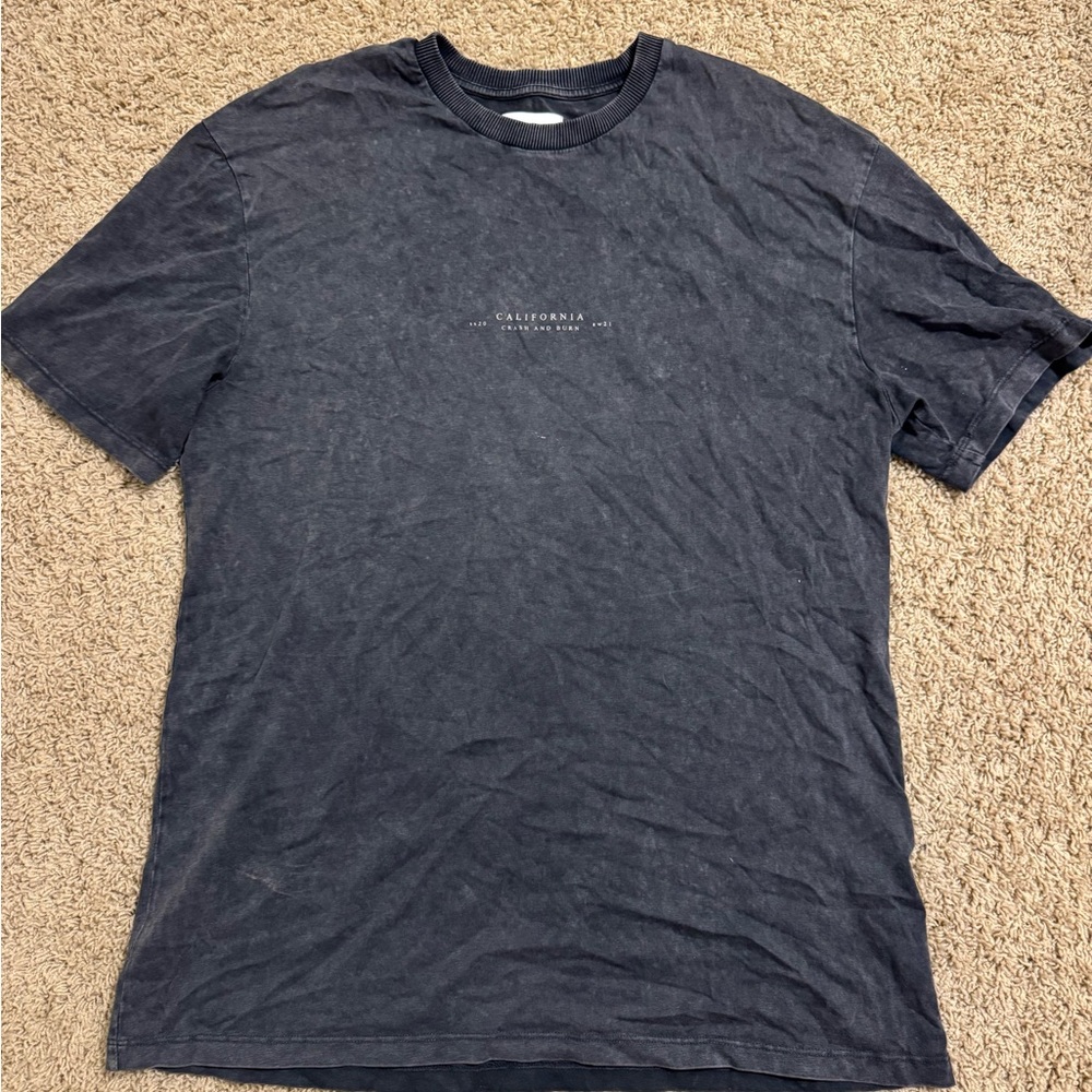 Topman Black Short Sleeve Tee size medium